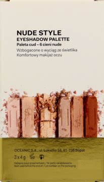 AA WINGS OF COLOR Paleta Cieni Do Powiek Nude Style Eyeshadow Palette