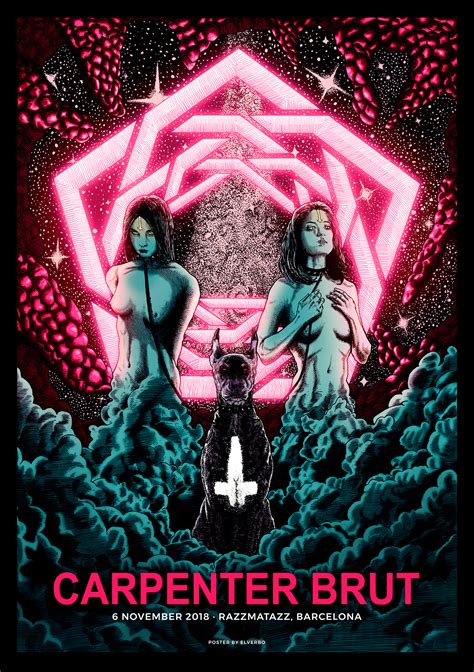 carpenter brut  behance