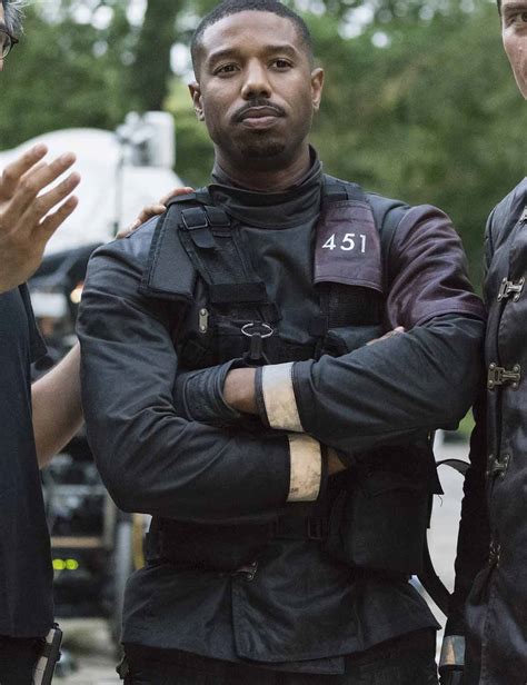 Michael B. Jordan Guy Montag Fahrenheit 451 Jacket - Ujackets