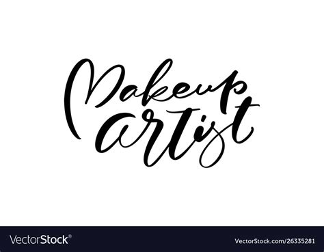 Makeup Artist Logo Fonts Saubhaya Makeup