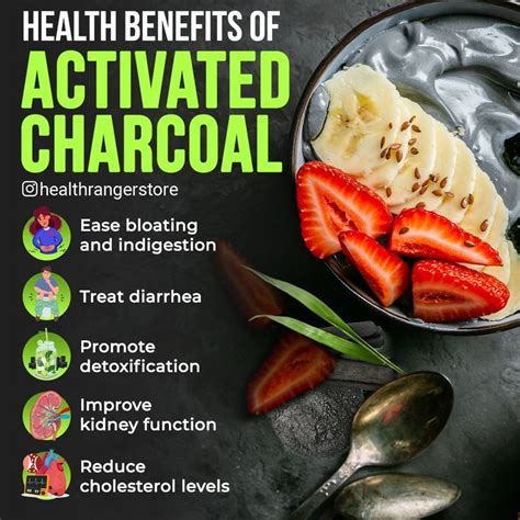 Health Benefits Of Activated Charcoal Activated Charcoal Benefits