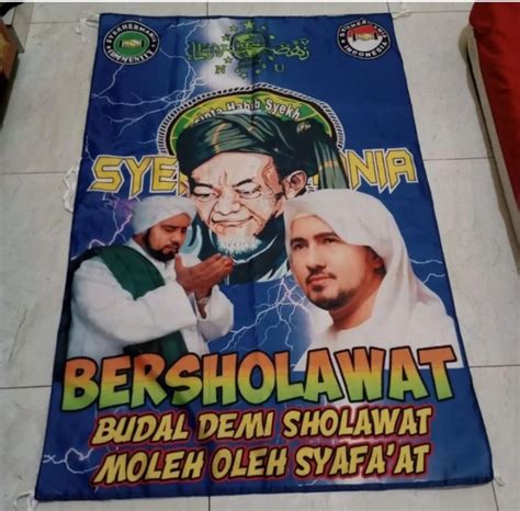 Bendera Full Printing Sholawat Syekhermania Ukuran X Lazada