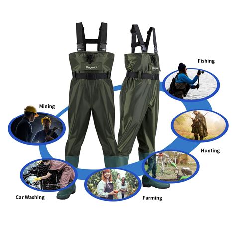 Magreel Chest Waders Hunting Fishing Waders For Men Women With Boots