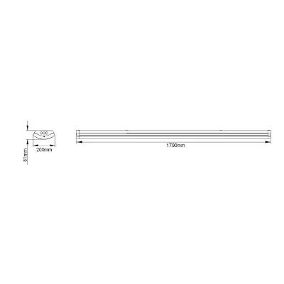 Ksr Ksr Led Batten Light Navara Pro X Select Multi Wattag Go Sparky