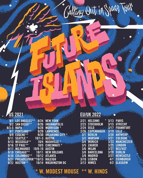 Future Islands Uk Tour 2024 Gaby Pansie