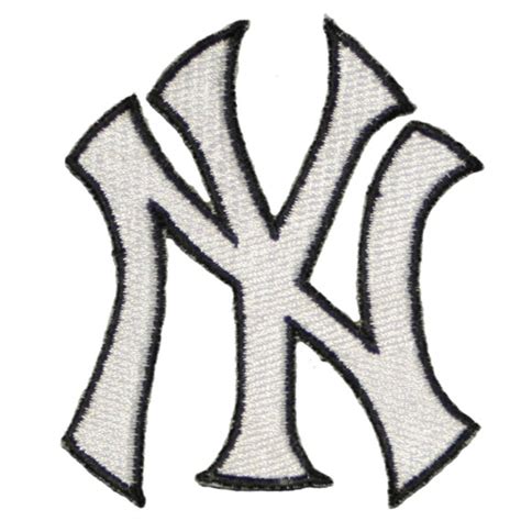 New York Yankees Baseball Mlb Iron On Patch By Starlitnightpatches