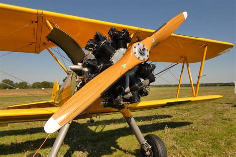 Quax Boeing N2S 3 Stearman N3972U Flugplatz Bienenfarm 13 05 2023