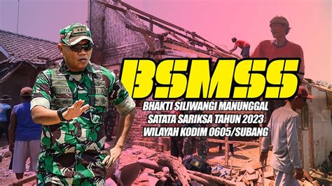 Program Bsmss Kodim Subang Pengerasan Jalan Rutilahu Bangun