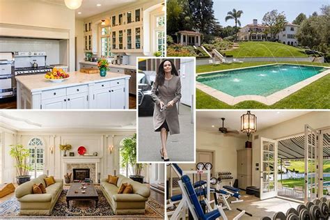 See Inside Angelina Jolies £19million Six Bedroom Mansion In Hollywood