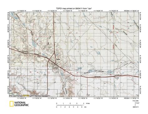 Milk River Marias River Drainage Divide Area Landform Origins Toole County Montana Usa