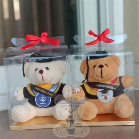 Jual Kado Wisuda Mika Teddy Bear Hadiah Boneka Wisuda Piala Boneka