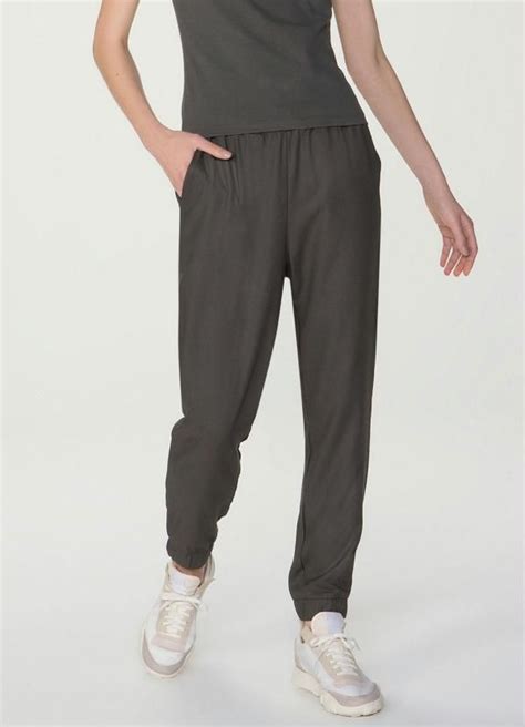 Cal A B Sica Feminina Jogger Parachute Pants Ideias Fashion Pantsuit