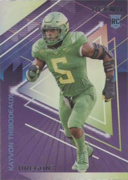 2022 Panini Chronicles Draft Picks Recon 2 Kayvon Thibodeaux RC