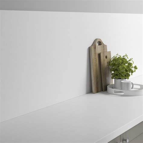 Howdens 3m X 600mm Textured Arctic Stone Laminate Backboard Howdens