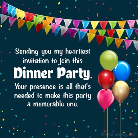 100 Party Invitation Messages And Wording Ideas