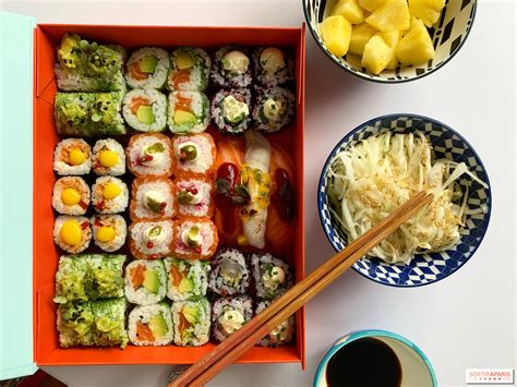 La Box De Sushis Printanière De Chic Des Plantes X Coté Sushi