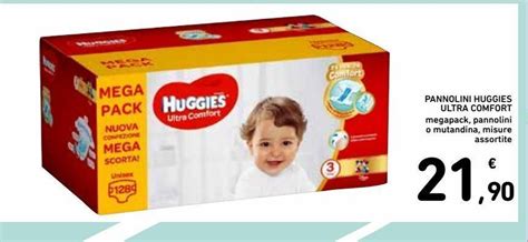 Pannolini Huggies Ultra Comfort Megapack Pannolini O Mutandina