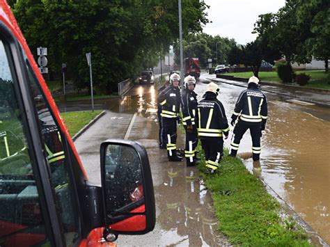 Schwere Unwetter Im Raum Pinkafeld Sorgte F R Zahlreiche