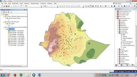 Interpolation In ArcMap Using IDW YouTube