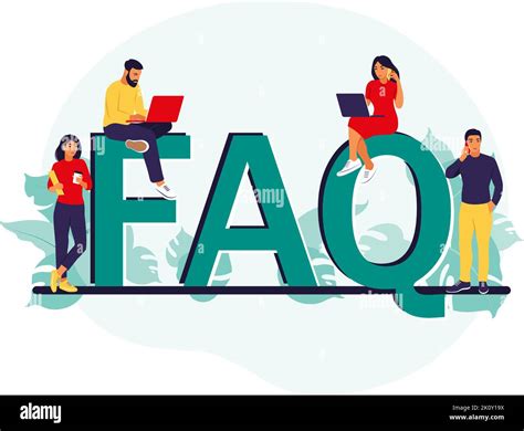 Faq Frequently Asked Questions Concept People Ask Questions And Receive Answers Support