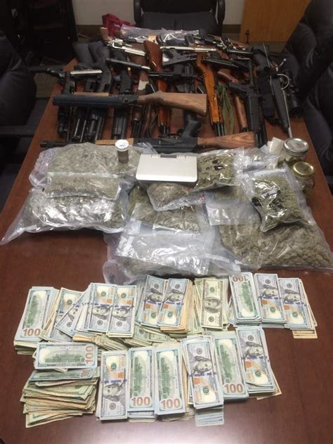 Baton Rouge Drug Bust Results In 11 Arrests Weapons Cash Narcotics