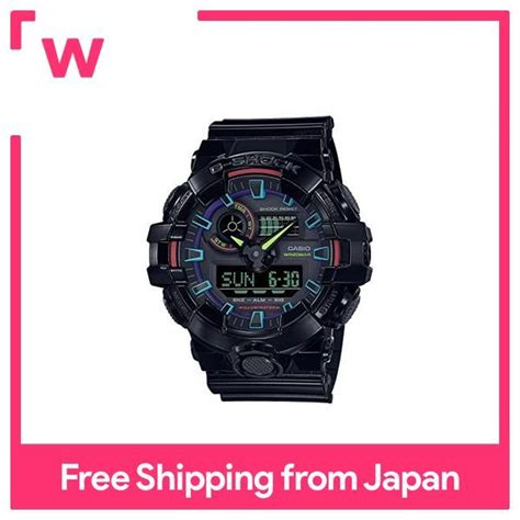 CASIO G SHOCK Watch Virtual Rainbow Gamer S RGB Series GA 700RGB 1AJF