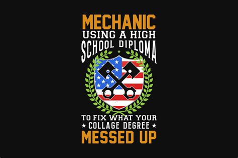 Mechanic Graphics Tshirt Design Graphic By Creative Tshirt Designer