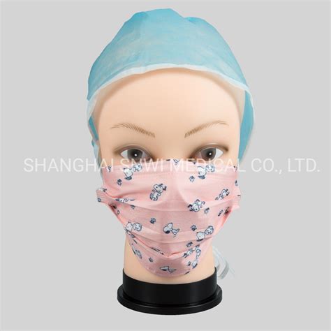 Medical Disposable Sterile Non Woven 3 Ply Disposable Respirator