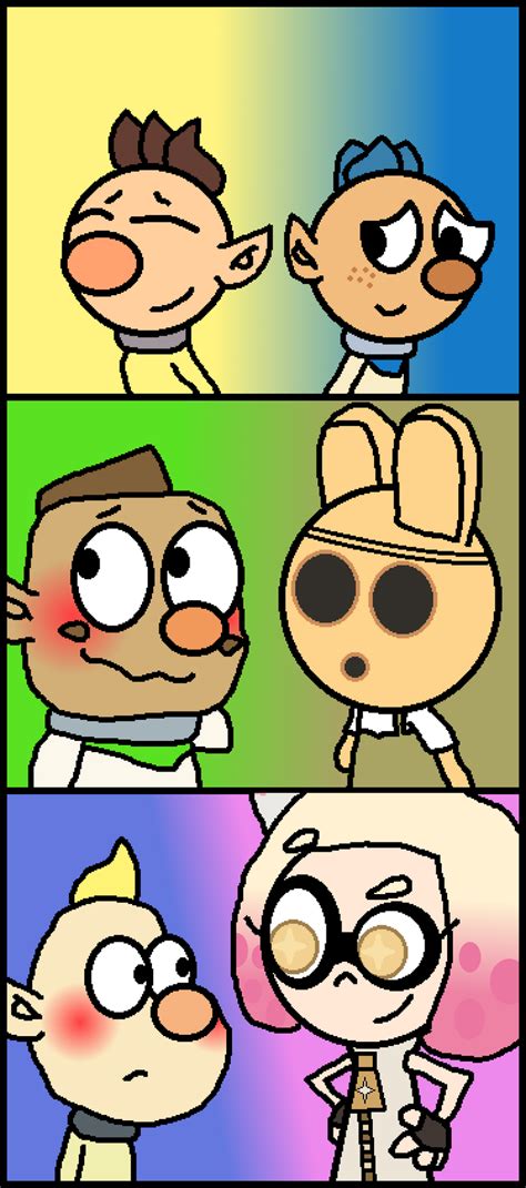 Pikmin Captains And Their Dates Art Made By Rtcartoons123 On Deviantart