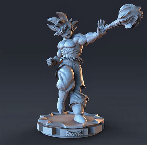 Archivo 3D Goku 7 Dragon Ball Plan de impresión en 3D para descargar