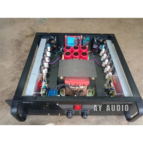 Jual Power Amplifier Rakitan Amper Besar Ct Free Packing Kayu