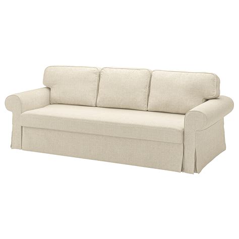 Vretstorp Cover For 3 Seat Sofa Bed Kilanda Light Beige Ikea Latvija