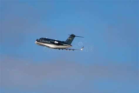 Bombardier Challenger 650 Business Jet In Zurich In Switzerland