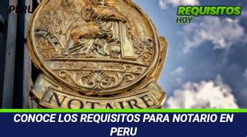 Conoce Los Requisitos Para Ser Notario Per Gu A