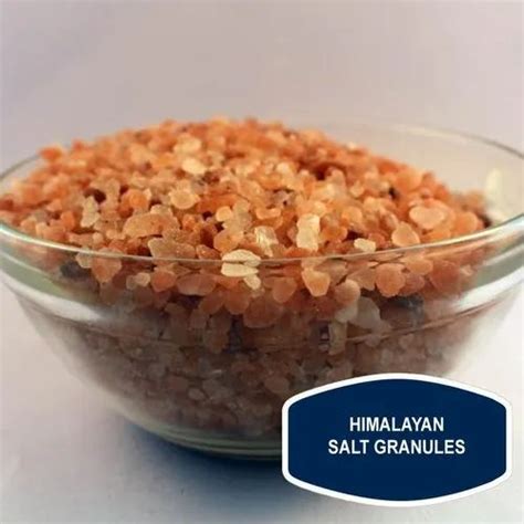 Pink Crystal Himalayan Rock Salt Granules Packaging Type Plastic Bag