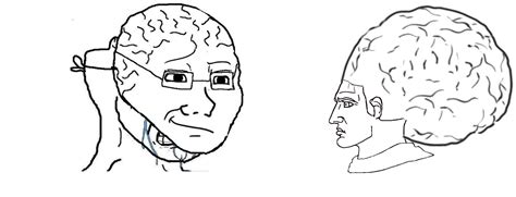 Wojak Chad Template