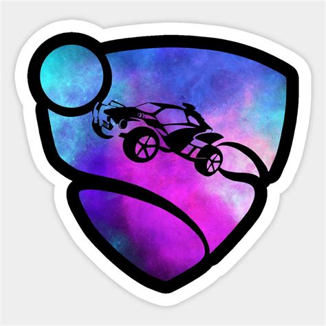 Everything You Love In The Rocket League Logo But With Pink And Blue