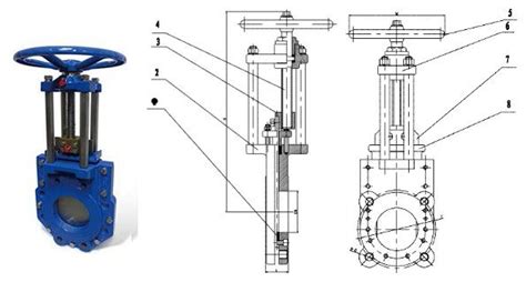 Bon Prix En Fonte Ductile Vanne Guillotine Fabricants Fournisseurs