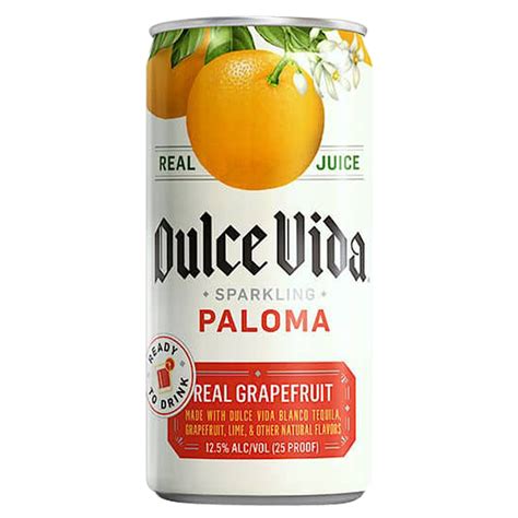 Dulce Vida Paloma Cans 4pk 200ml Alcohol Fast Delivery By App Or Online