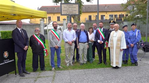 Cerimonia Di Intitolazione Dei Giardini A Idro Grignolio Storico Di