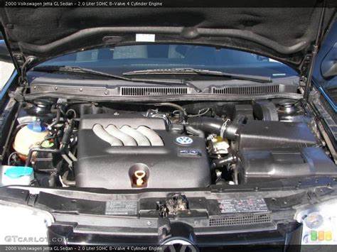 2 0 Liter SOHC 8 Valve 4 Cylinder Engine For The 2000 Volkswagen Jetta