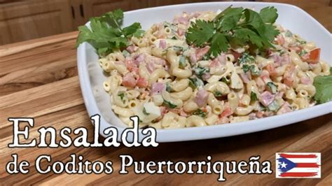 Ensalada De Coditos Puertorriqueña How To Make Puerto Rican Style