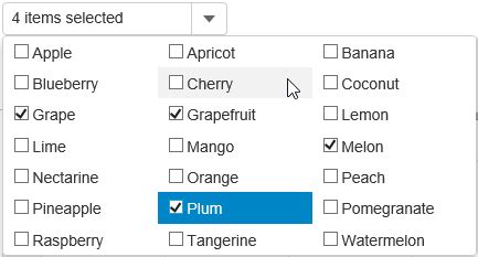 Multi Column Dropdown Box With Jquery And Css Multi Column Select Images