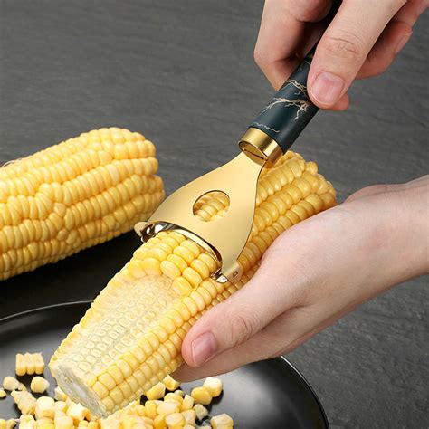 Washranp Corn Peeler With Hanging Hole Stainless Stee Corn Cob Stripper