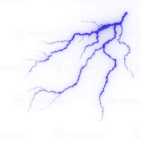 Lightning Natural Light Effect Bright Glowing Png