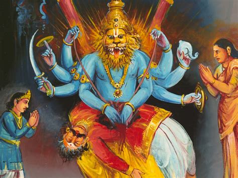 The Nine Forms Of Lord Narasimha - Boldsky.com