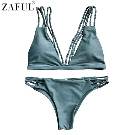 ZAFUL Bikini Set Summer Swimwear Biquini Women Sexy Beach Swimsuit