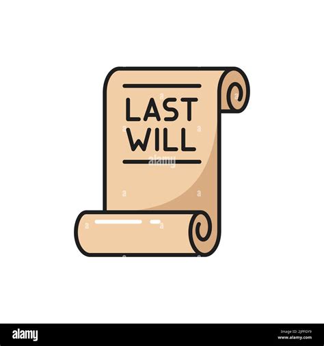 Last Will And Testament Stock Vector Images Alamy