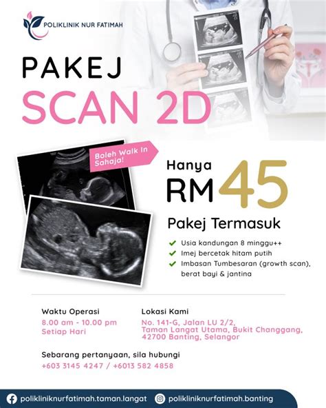 Promosi Ultrasound 2d Poliklinik Nur Fatimah