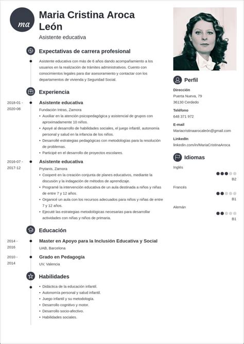 Currículum Sencillo 21 Plantillas De Cv Simple